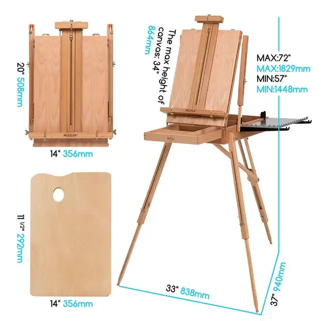 CHEVALET PLIABLE - D'art et D'archi