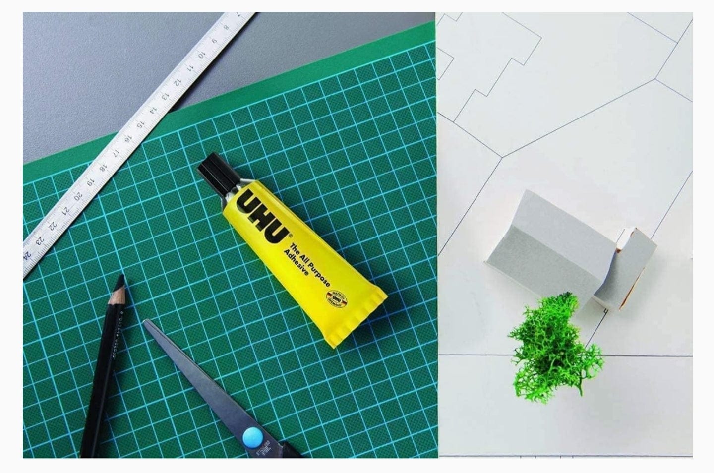 COLLE MAQUETTE UHU 33ML - D'art et D'archi