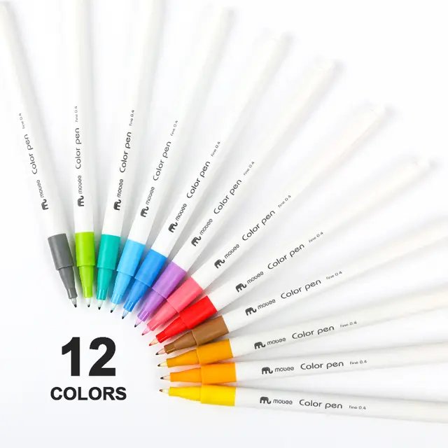 PACK 12 LINER COULEUR MOBEE - D'art et D'archi