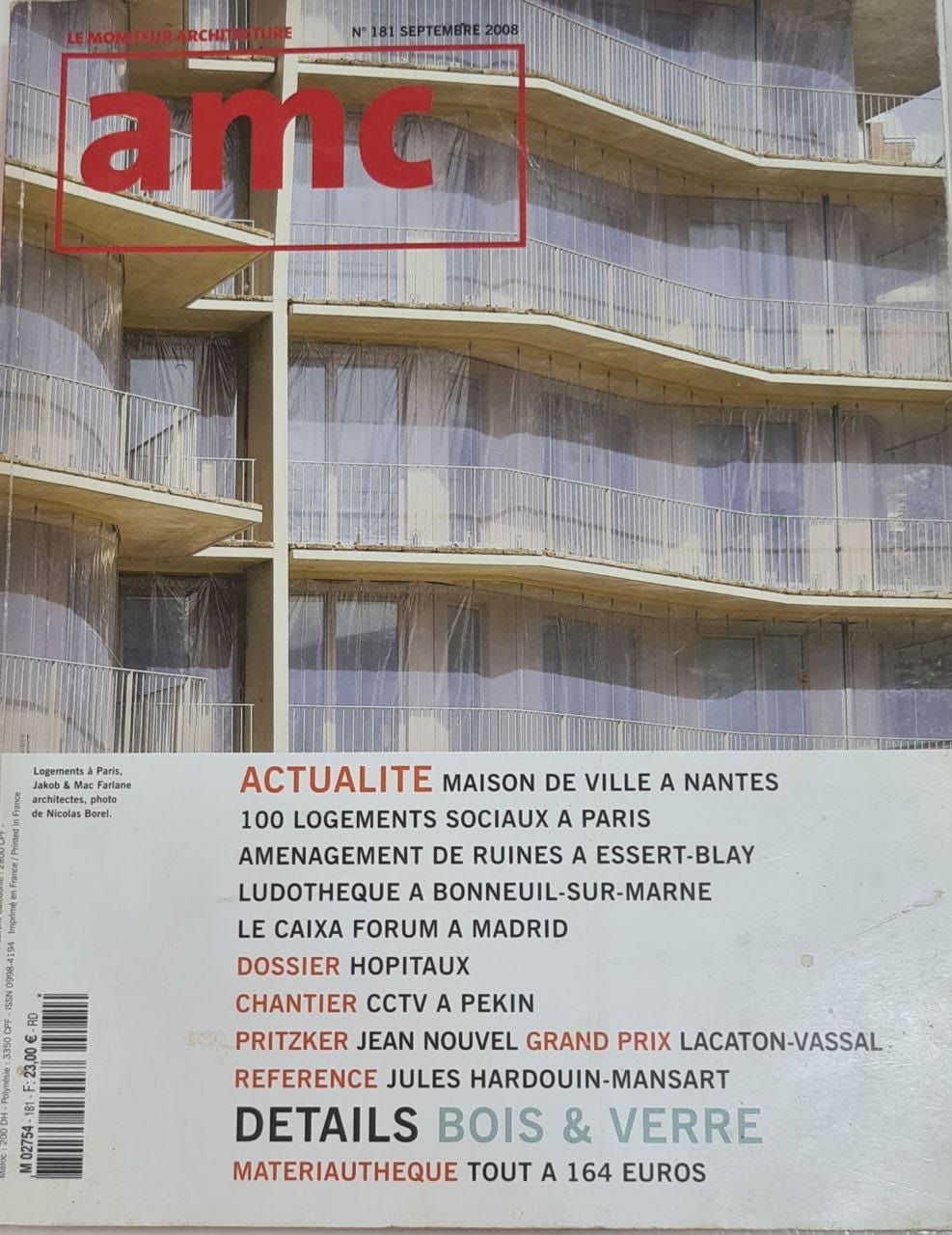 REVUE AMC - D'art et D'archi