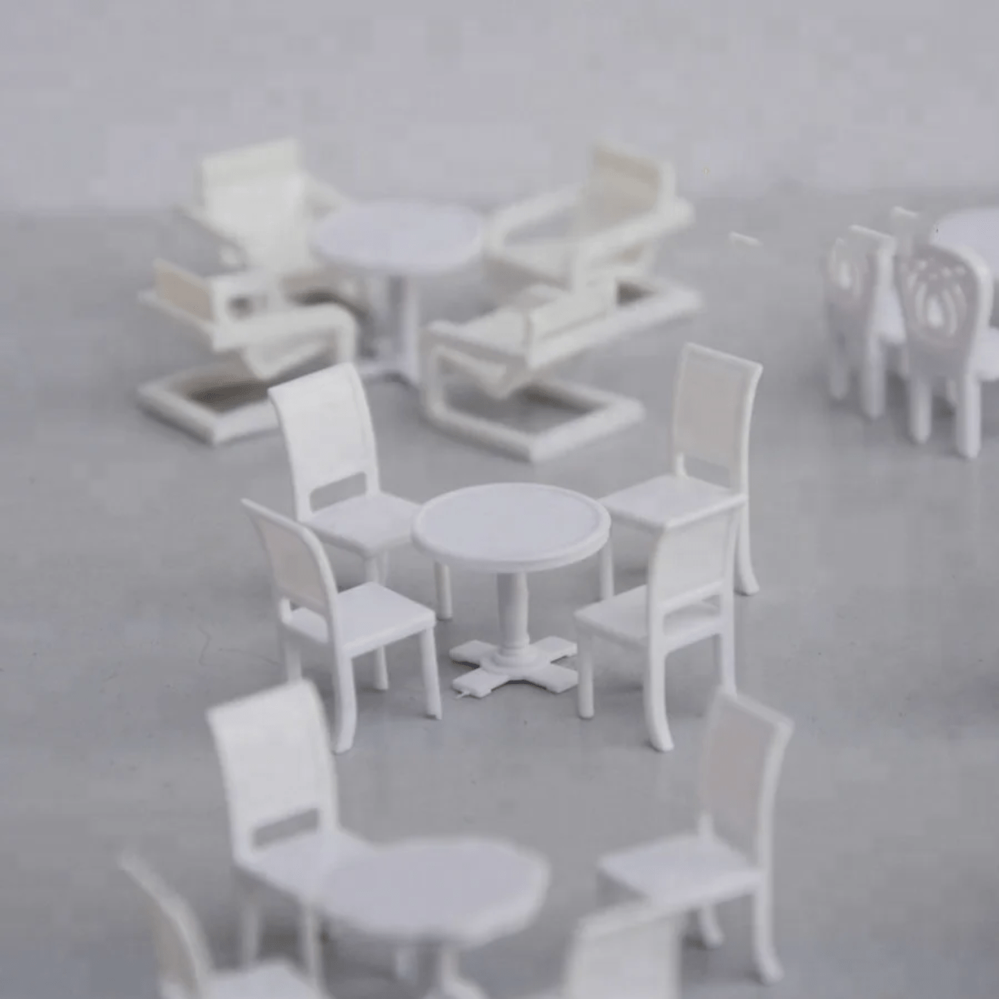 MOBILIERS DE MAQUETTE - D'art et D'archi