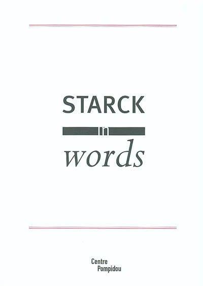 STARCK IN WORDS - D'art et D'archi